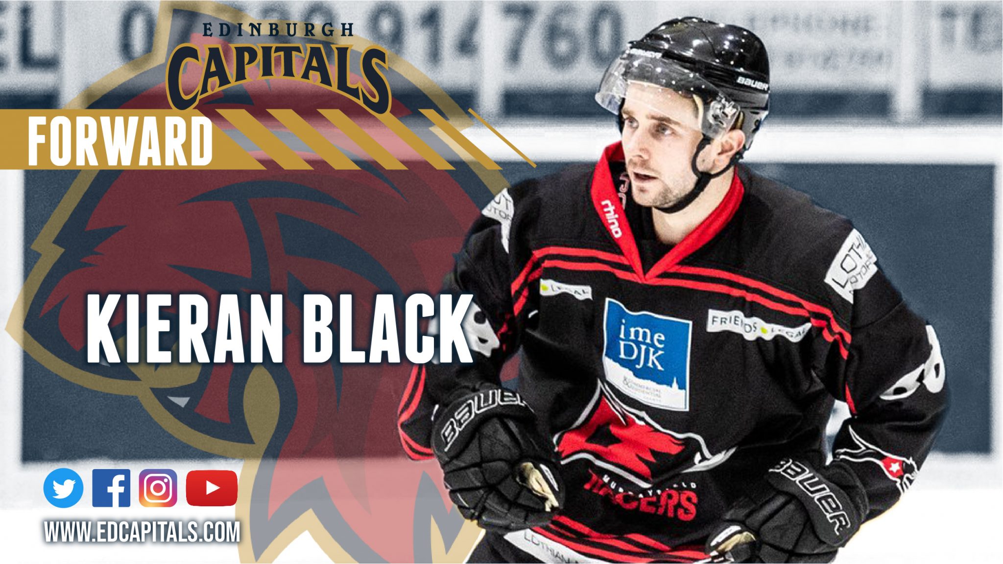 Edinburgh Trained Black Delighted To Be Back Edinburgh Capitals